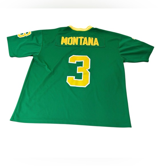 Adidas Men Notre Dame Fighting Irish Football Joe Montana Jersey Sz Large - Picture 2 of 10
